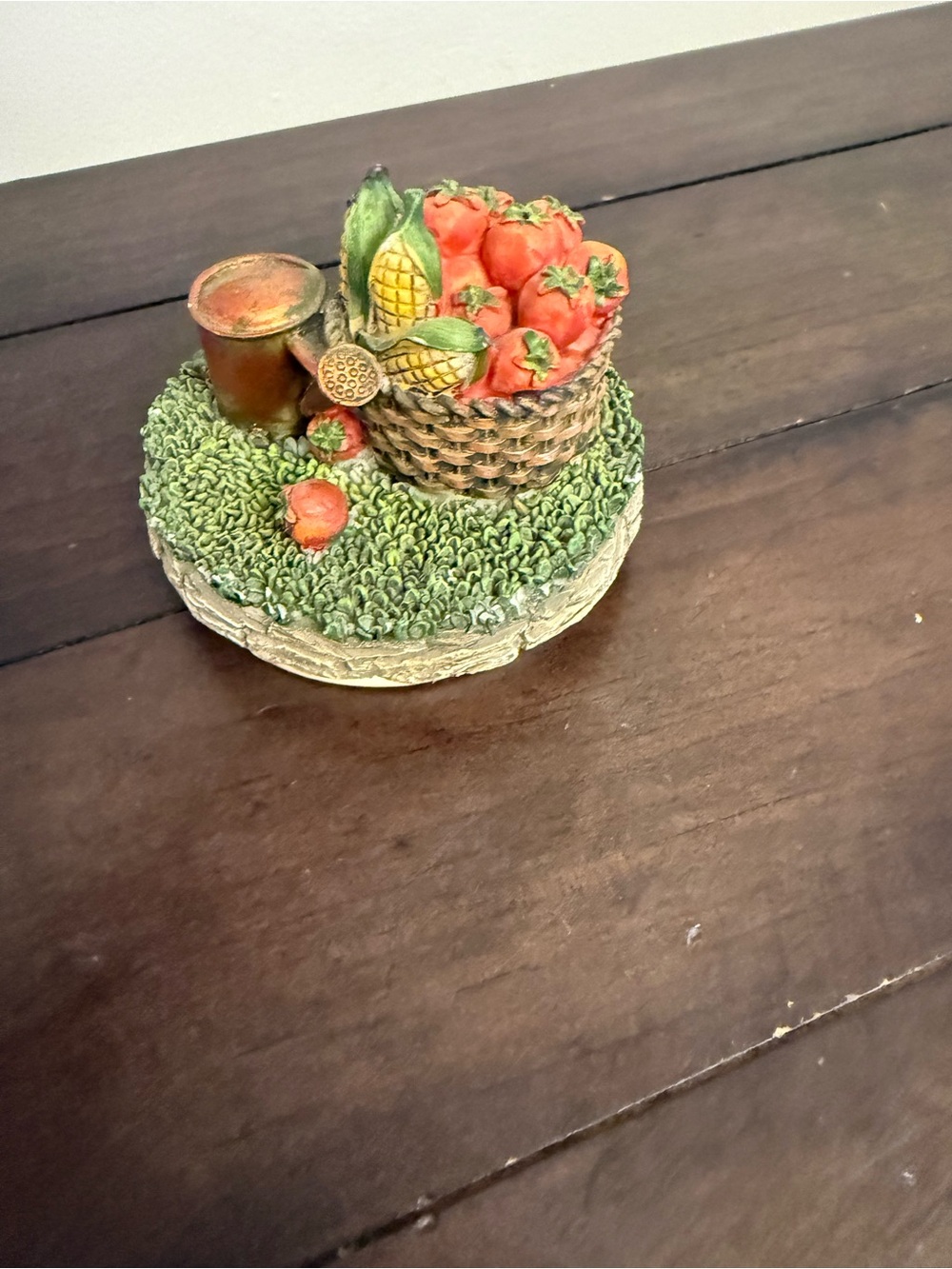 Yankee Candle Garden Harvest Vegetable Basket Jar Candle Topper